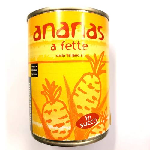 Ananas Equosolidale - peso netto 259 gr