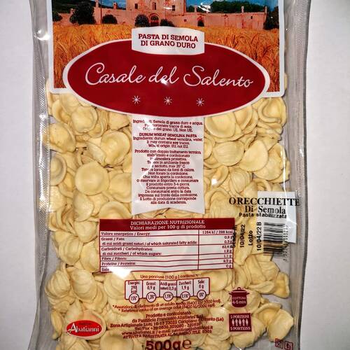 Orecchiette del Salento 500gr