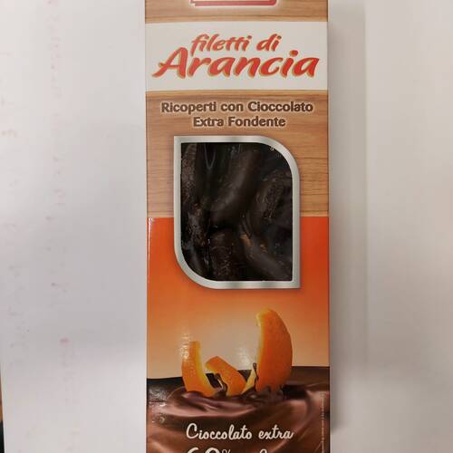 Filetti di scorze di arancio al cioccolato