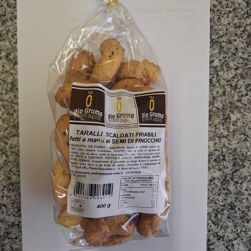 Taralli pugliesi 400gr